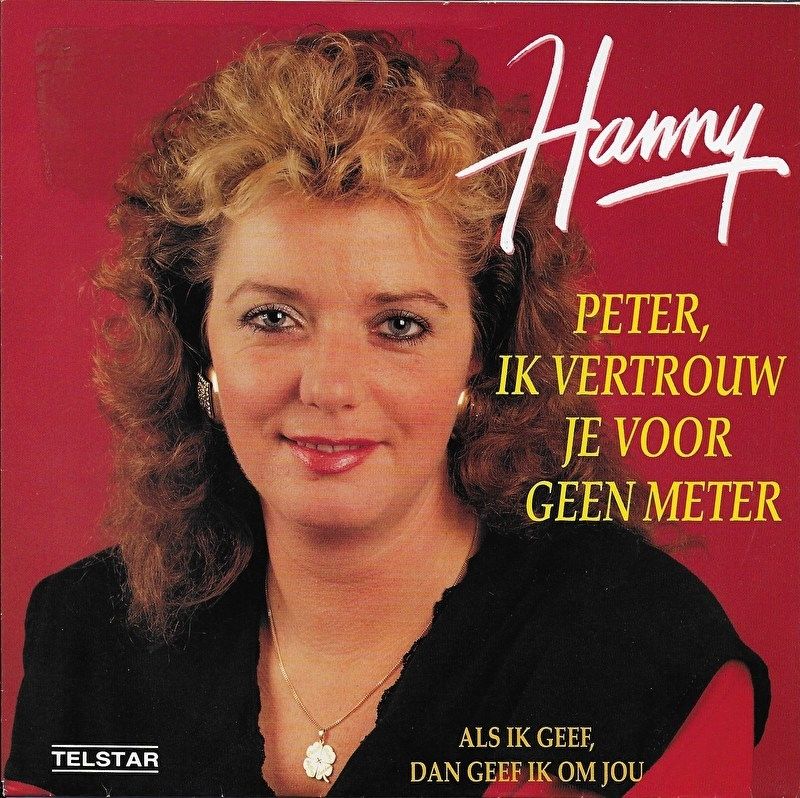 Peter, ik vertrouw je voor geen meter