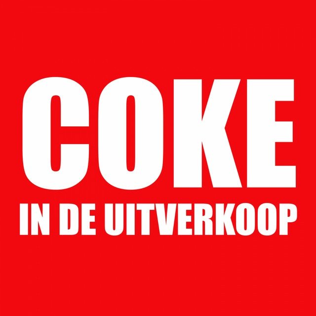 Coke In De Uitverkoop